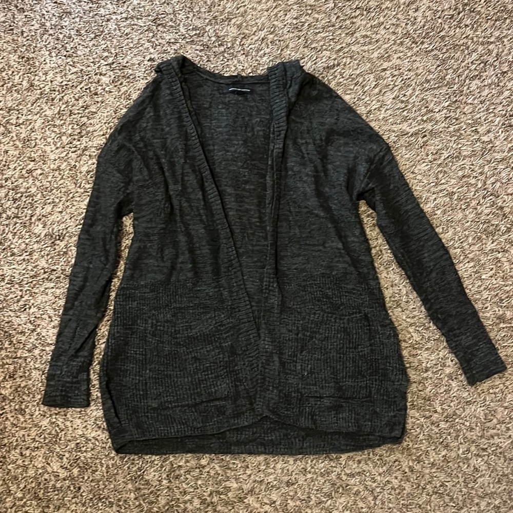 American Eagle Outfitters hooded cardigan